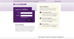 Desktop Screenshot of cashflow.uk.net
