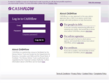 Tablet Screenshot of cashflow.uk.net